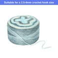 thumbnail image 4 of Unique Bargains Gradient Cake Cotton Acrylic Wool Mixed Light Yellow Yarn, 3 Pack, 4 of 8