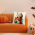 thumbnail image 2 of Oreillers d'Halloween, Housse de Coussin en Lin Imprimée pour Salon, Décoration de queue, 2 of 6