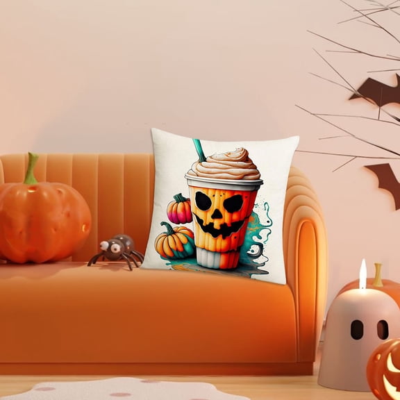 Kugisaki Throw Pillow Covers Soft Thicked Flocked Pillowcase Decorative Pillow Covers for Sofa Couch Bed