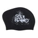 thumbnail image 5 of Gorro de baño de silicona para piscina unisex para adultos, resistente al agua, para ducha, color negro kusrkot Gorro de piscina, 5 of 7