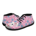 thumbnail image 4 of Psesaysky Easter Rabbit and Eggs Printed Barefoot Shoes for Ladies Girls PU Leather Easy to Maintain Size 6-13.5, 4 of 7