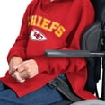 thumbnail image 5 of Men's G-III Sports by Carl Banks Red Kansas City Chiefs Adaptive Fleece Hoodie, 5 of 6
