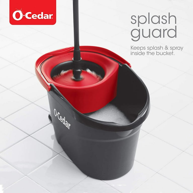 Bucket w/ Anti-Splash Guard | twistandshoutmop