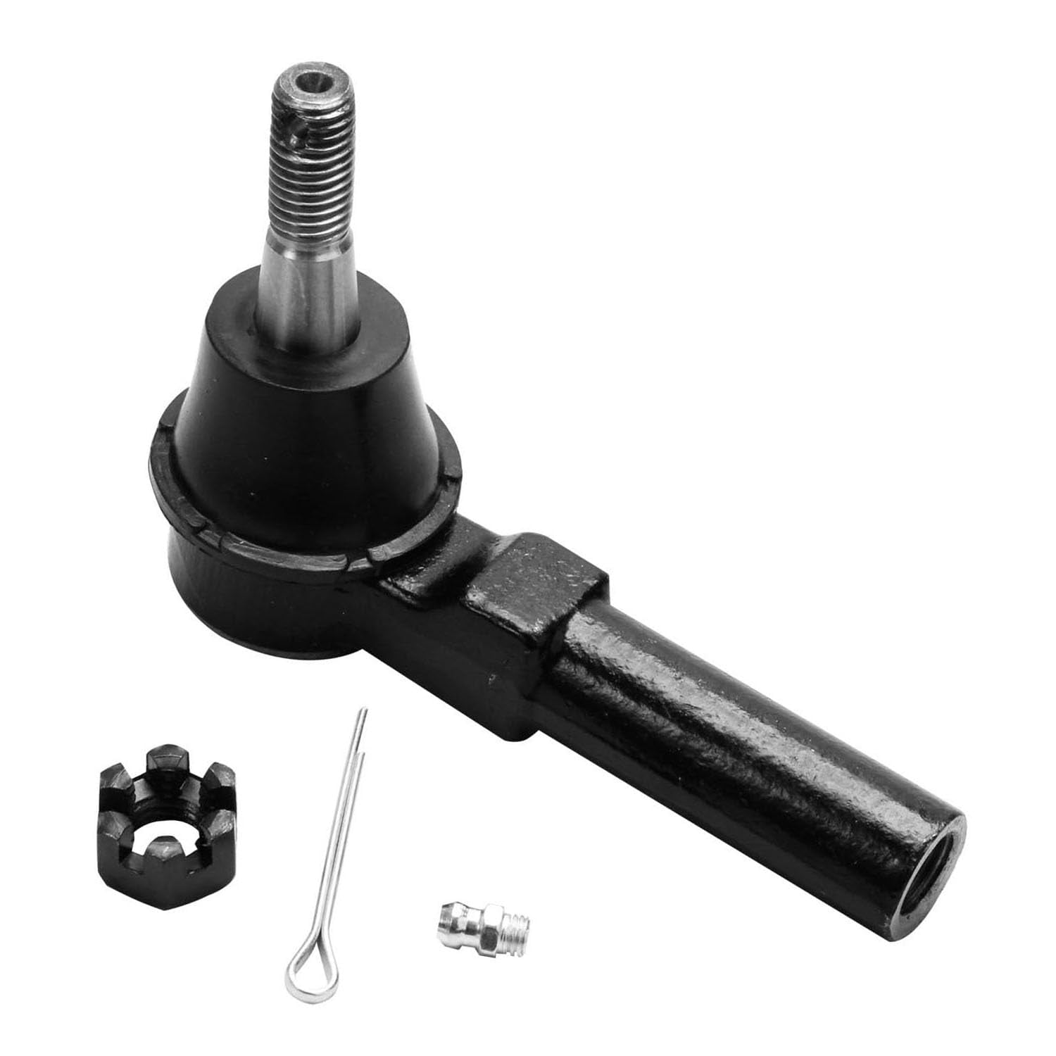 Detroit Axle - Front 6pc Tie Rods Kit for Chevrolet Cobalt HHR Pontiac G5 Pursuit Saturn Ion, 4 Outer and Inner Tie Rod Ends 2 Boots Replacement