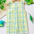 thumbnail image 4 of JUMEYU Unisex Newborn Baby Clothes Unisex Baby Jumpsuit Infant Boys Girls Romper One-Piece Outfit 0 3 6 9 12 18 24 Months (Light Yellow,6-12 Months), 4 of 8