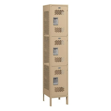 Salsbury  Unassembled Double Tier 1 Wide Locker Color Tan
