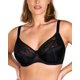 thumbnail image 1 of Sujetadores Minimizer HSIA bordados de cobertura total en negro 38D para mujer, 1 of 5
