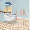 thumbnail image 2 of Medley, Elizabeth 15x15 White Modern Wood Framed Museum Art Print Titled - Pastel Bath I, 2 of 4