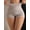 Apricot, variant on Women's High Waist Tummy Control Underwear With Butt Lifter For Postpartum And Shaping