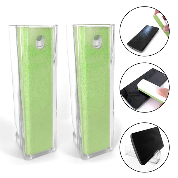 2-Pack Screen Cleaner Spray   Stand For Smartphones, Tablets, Tvs, Monitors, Lcd