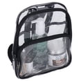 thumbnail image 4 of Mini Sac à Dos Transparent, Design Imperméable à Fermeture Éclair Largement Applicable Petit Sac à Dos Transparent pour Voyage, 4 of 8