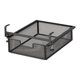 thumbnail image 3 of Cesta de almacenamiento invisible para debajo del cajón, caja de almacenamiento, accesorios de oficina, deslizante Negro S, 3 of 9
