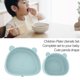 thumbnail image 4 of Juego De Utensilios Para Platos Para Niños, Juego De Tazones De Succión De Silicona Suave Con Forma De Panda De 4 Piezas Con Succión Para Niños Pequeños, 4 of 8