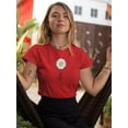 thumbnail image 2 of Love Daisy Positive Heart  T-Shirt Women -Image by Shutterstock, Female XX-Large, 2 of 4