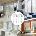 thumbnail image 5 of 2 Packs Window Blind Brackets with 4 pieces Screws, Mini Blind Brackets for Window Blinds Cordless, 5 of 5