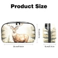 thumbnail image 5 of Deer Digital Bag with Oxford Fabric, Waterproof, Charger Pouch, USB Organizer, Electronic Travel Case Organizer, Appliance Cord Organizer, 5.9x9.44x3.14 in., 5 of 6