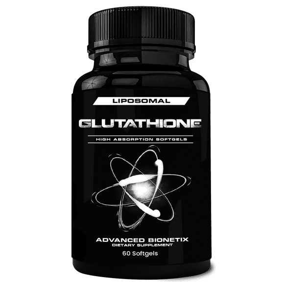 Advanced Bionetix Liposomal Glutathione Supplement Antioxidant Supplement w/ Gluta-IV™, Enhanced Absorption Over Powder Glutathione. 60Total Liposomal Softgels