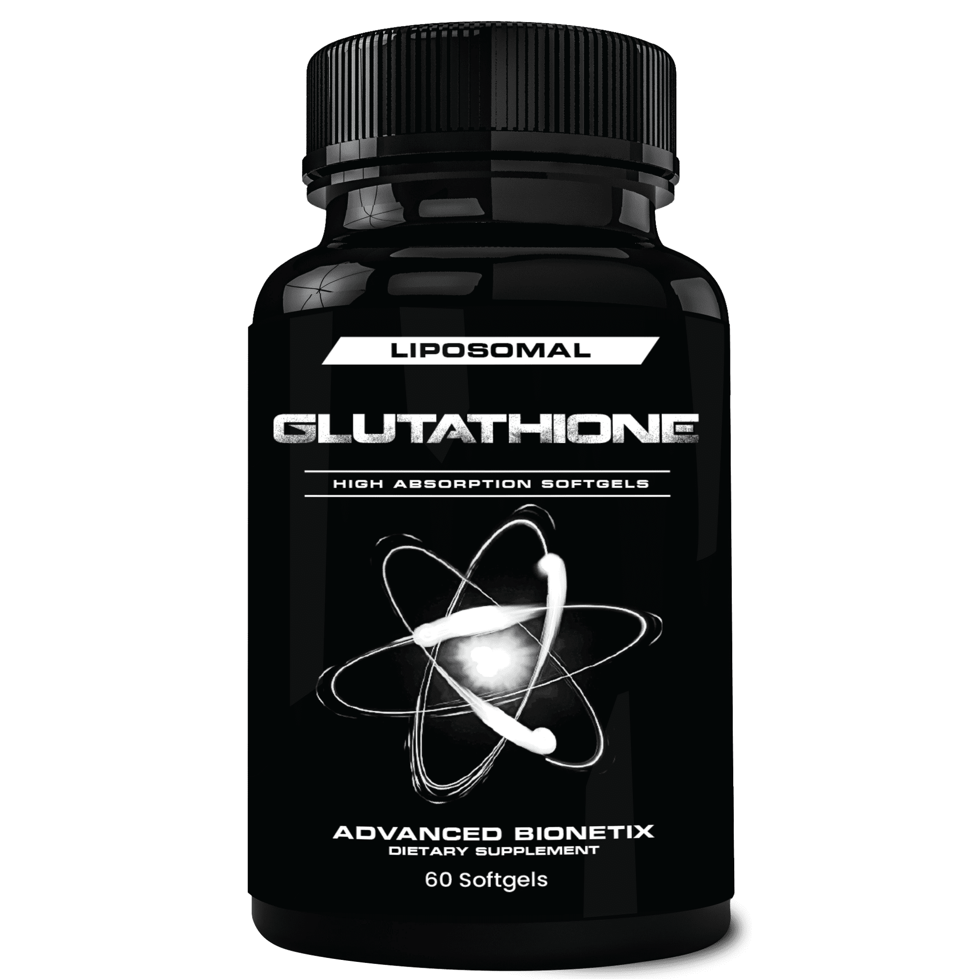 Advanced Bionetix Liposomal Glutathione Supplement Antioxidant Supplement w/ Gluta-IV™, Enhanced Absorption Over Powder Glutathione. 60Total Liposomal Softgels