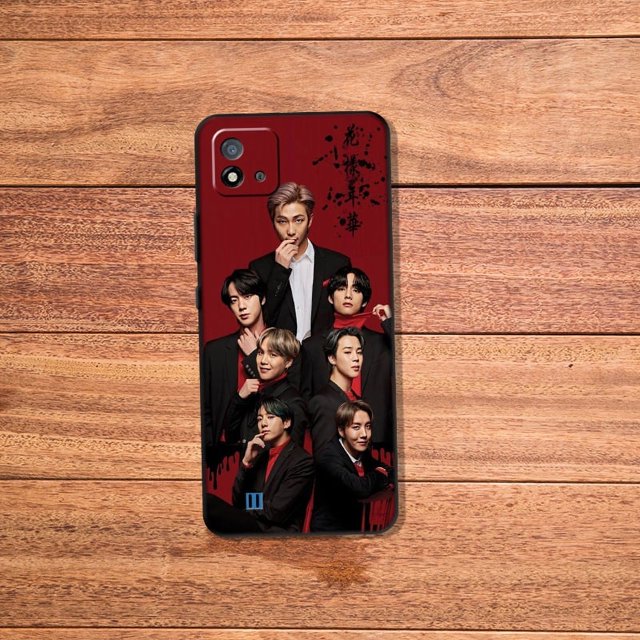 Funda Para OPPO A15 A15S A16E A16K A16 A16S A17 A17K A3S A35 bts logo TPU Blanda Para Teléfono