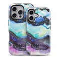 thumbnail image 2 of DesignSkinz Scratch-Resistant Hard Slim Case Compatible with iPhone 16 Pro Max (Compatible with MagSafe) - Watercolor Galaxy Sky, 2 of 9