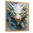 thumbnail image 2 of Designart "Enchanting Realm Of The Dragon II" Dragons Floater Framed Canvas Prints, 2 of 5