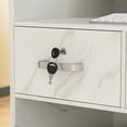 thumbnail image 5 of Reception Station with Counter, Office Register Stand Reception Area with Drawers, Vein, 5 of 8