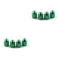 thumbnail image 2 of Kenally 4 Uds tapas de vástago de válvula de rueda piezas de repuesto universales accesorios de cubierta ruedas a prueba de polvo de vehículo Verde 2piezas Kenally  CBP493005, 2 of 5