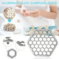 thumbnail image 6 of Gnmfd 37-Hole Aluminum Alloy Dumpling Maker Tray, Russian Ravioli Lazy Pelmeni Tool for Home Cooking, Easy Clean Dumpling Press for Meat Vegetable Filling, Family Meals Snack Prep, 6 of 7