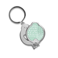 thumbnail image 1 of Green s Art Pattern Finger Nail Clippers Scissor Stainless Steel Cutter, 1 of 3