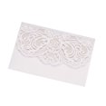 thumbnail image 4 of 10 Uds. De tarjetas de invitación florales de papel perlado, soportes de invitación para boda, fiesta de cumpleaños, aniversario yeacher Sin tarjeta interior, 4 of 6
