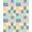 Multicolor Pastel, Pattern 4, variant on ODIKA Bedside Geometric Checkerboard Multi Block Contrast Hopscotch for Queen Size Bedroom, Under Bed, Master , Foldable Easy Care