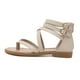 thumbnail image 5 of Sandalias planas romanas informales para mujer de verano Wmkox8yii  shjk1280, 5 of 9