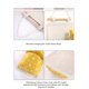 thumbnail image 2 of Bolsa de almacenamiento colgante Yeacher de algodón con patrón simple nórdico Amarillo, 2 of 6