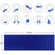 thumbnail image 2 of 5 toallas de refrigeración para el cuello, toalla de microfibra para hielo, toalla suave y transpirable para yoga, golf, gimnasio, camping, correr, entrenamiento y más actividades. Ormromra LRWJ818-2, 2 of 7
