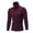 282#Wine, variant on Men's Slim Fit Turtleneck Sweater Casual Knitted Twisted Pullover Solid Sweaters Black 2XL
