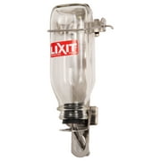 Lixit Heavy Duty Deluxe Glass Water Bottles for Birds, Dogs and Small Animals (Medium 16oz)