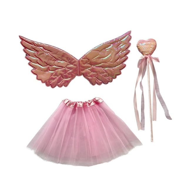 Conjunto de disfraz para niña, ropa de fiesta para accesorios fotográficos, fiesta, juego de rol