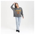 thumbnail image 3 of Women's Gameday Couture  Gray Iowa State Cyclones French Terry V-Neck Pullover Sweatshirt, 3 of 6