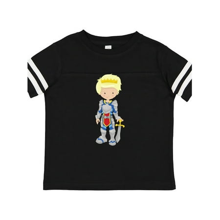 

Inktastic Boy Prince Blond Hair Knight In Shining Armor Gift Toddler Boy Girl T-Shirt