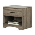 thumbnail image 2 of South Shore Step One, Contemporary Nightstand,  Brown, 2 of 10