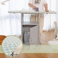thumbnail image 5 of MIDOQIN Ironing Board with Storage Cabinet, Wood Foldable Ironing Storage Station,  Ironing Board Cabinet for Home, Apartment Small Spaces, 5 of 9