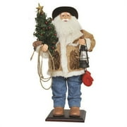 Santa's Workshop Unisex 24" Home On The Range Santa Claus Beige One Size