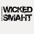 thumbnail image 2 of CafePress - Wicked Smaht - White/Black Shot Glass, Unique and Funny Shot Glass, 2 of 2