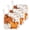White, variant on Burnt Orange Fall Pumpkin Pot Holders for Kitchen Heat Insulation Potholder,Kitchen Pot Holders Sets Washable Oven Hot Pads Terry Cloth Trivet for Cooking Thanksgiving Maple Leaves Botanical 2 Pack