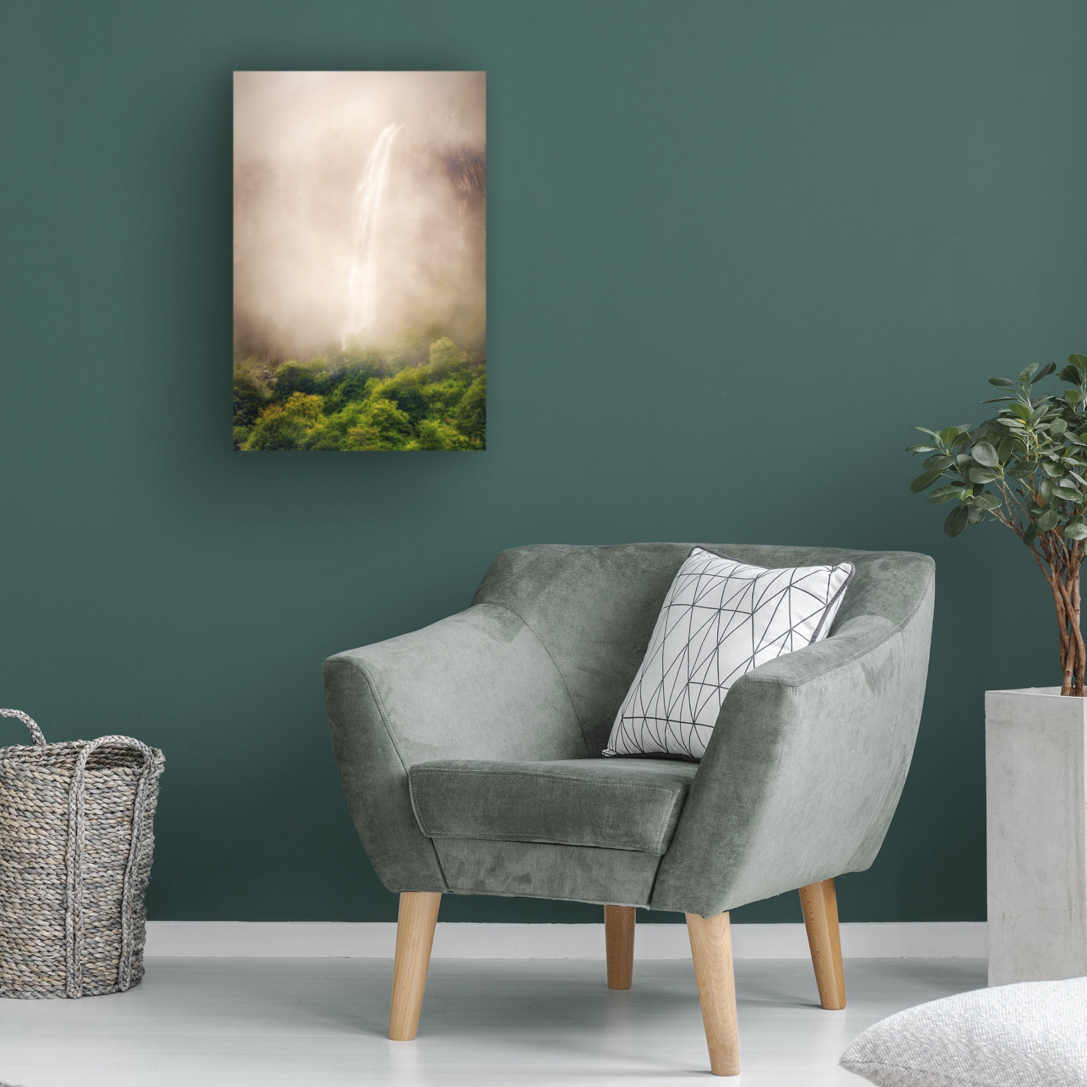 Trademark Fine Art Jesus Concepcion Alvarado Water Veil Canvas Wall Art