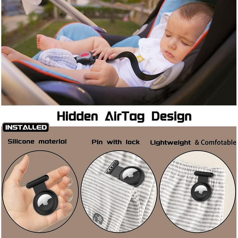  AirTag Holder for Kids, Toddler, Children (2 Pack