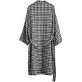 thumbnail image 5 of Amazhiyu Women's Cotton Gauze Lightweight Summer Plaid Kimono Bath Robe Pockets, 5 of 11
