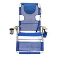 thumbnail image 4 of Ostrich Altitude 3N1 Chair & Ladies Comfort On Your Back Beach Chair, Blue, 4 of 12