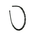 thumbnail image 1 of Diadema de cabello Minnieouse Metal Ondulado Grosor Negro Unisex Estilo simple Flexible, 1 of 6