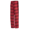 thumbnail image 3 of Women's Concepts Sport  Red/Black Toronto Raptors Vector Top & Flannel Pants Sleep Set, 3 of 3